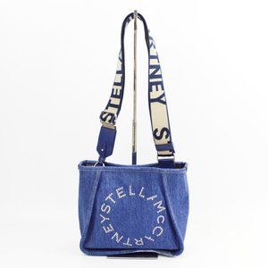 Stella McCartney Mini Crossbody Eco Denim Bag #202-27